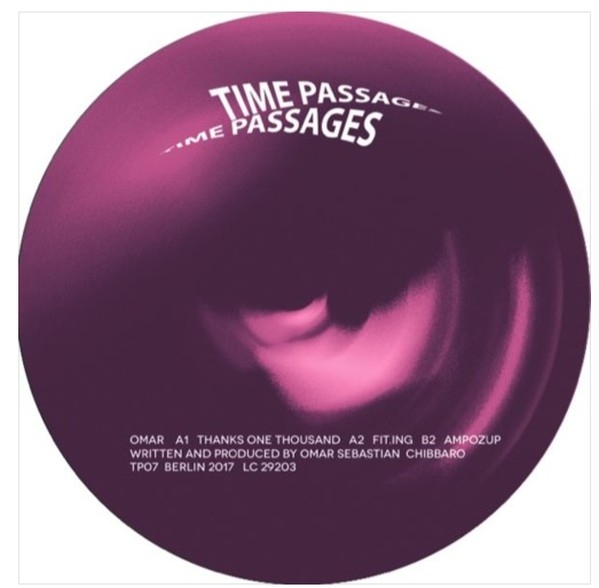 ( TP07 ) Omar - THANKS ONE THOUSAND (VINYL ONLY) 12" Vinyl D Time Passages